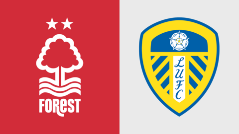 Nottingham Forest and Leeds club badges