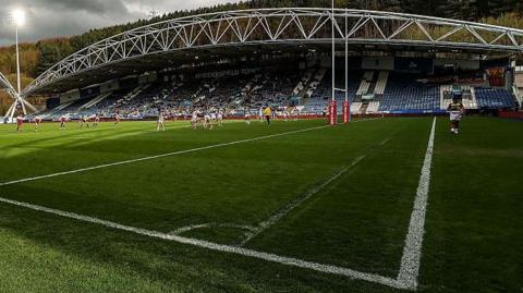 John Smith's Stadium in Huddersfield,