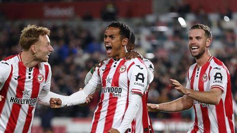 Brentford equalise against Chelsea