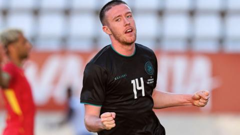 Jack Moylan celebrates