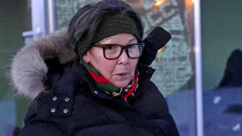 A Greenland resident speaks to Kate Adler about President Trump