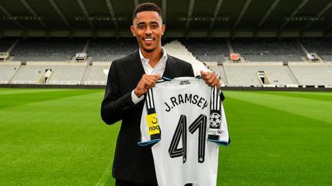 Jacob Ramsey spent 18 years at Aston Villa before joining Newcastle United