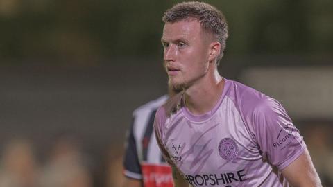 George Nurse in action for Shrewsbury
