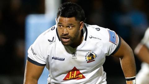 Scott Sio in action for Exeter