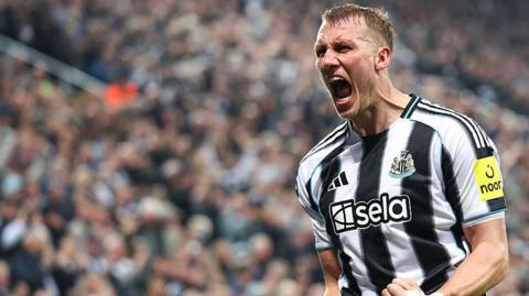 Dan Burn scores for Newcastle