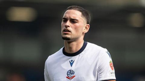 Klaidi Lolo playing for Bolton