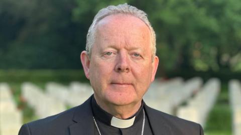 Archbishop Eamon Martin in France during D-Day commemorations