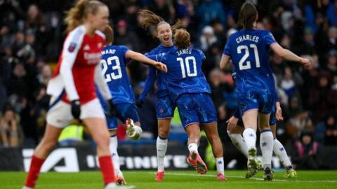 Chelsea celebrate