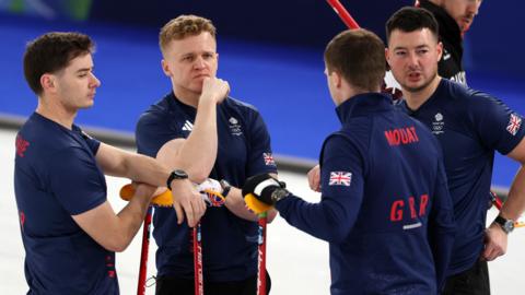 Team GB's mens curlers