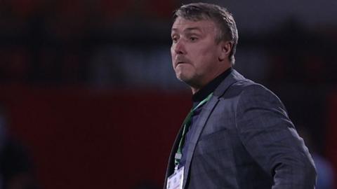 Lee Clark during his time in charge of Sudanese side Al-Merrikh