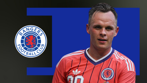 Rangers and Scotland striker Lawrence Shankland