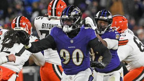 Baltimore Ravens' David Ojabo