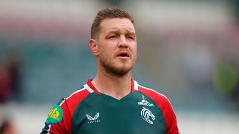 Hanro Liebenberg in action for Leicester Tigers
