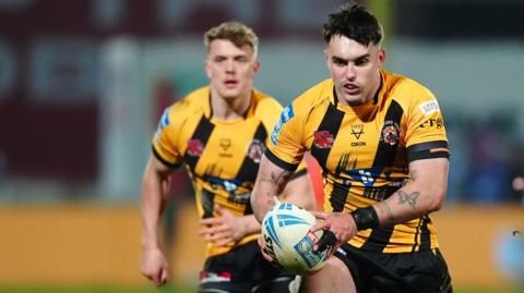 Castleford Tigers' Tex Hoy 