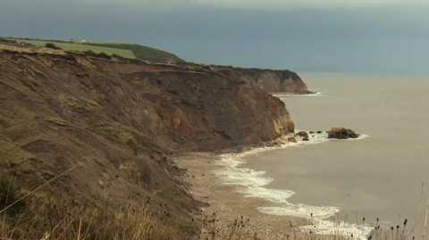 Cliffs near Easington