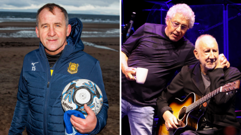 Auchinleck Talbot's Tommy Sloan and The Who