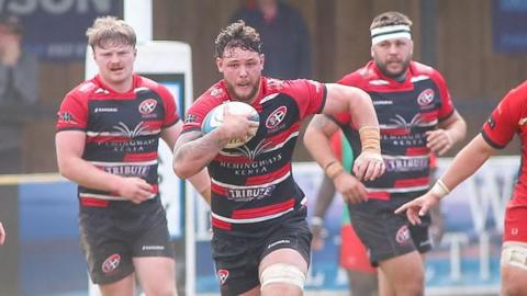 Cornish Pirates in action