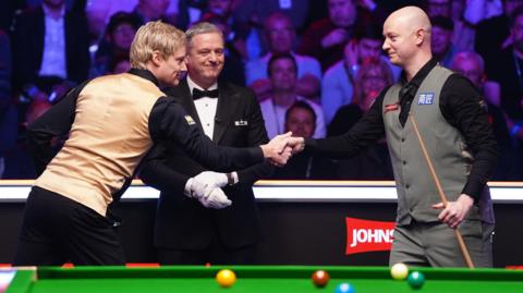 Neil Robertson and Chris Wakelin