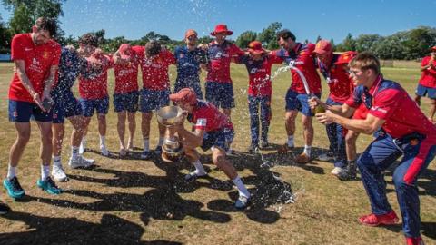 Jersey celebrate 