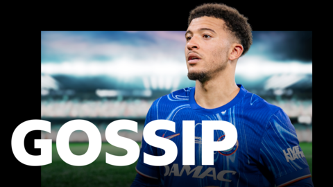 Gossip graphic with Jadon Sancho