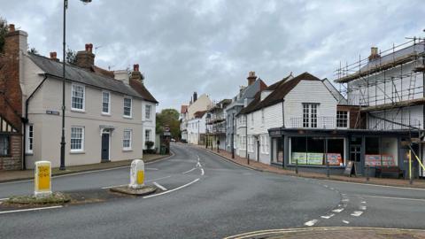 Bexhill High Street in the Old Town area