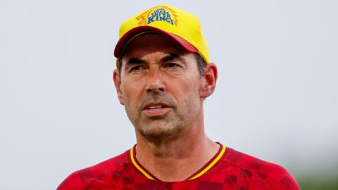 Stephen Fleming in his role as Texas Super Kings head coach in Major League Cricket