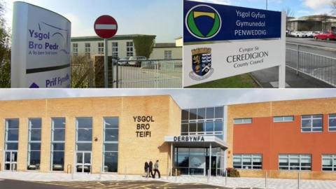 Ysgol Bro Pedr, Ysgol Penweddig a Ysgol Bro Teifi