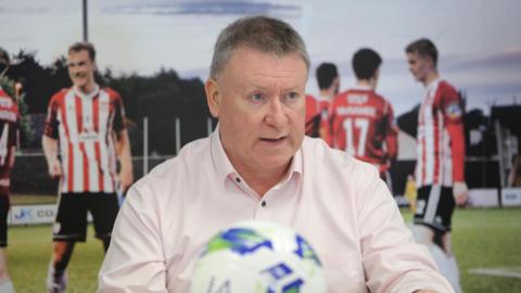 Derry City chairman Philip O'Doherty