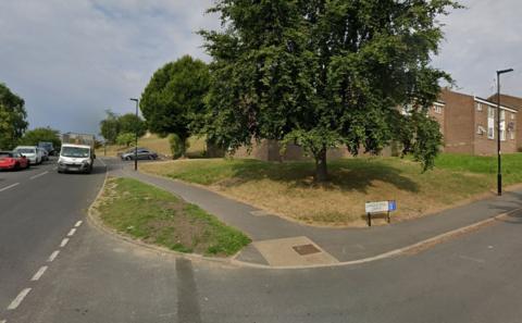 A Google Street View image of Longley Hall Grove, Sheffield