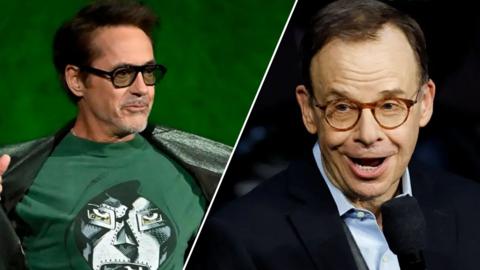 Robert Downey Jr & Rick Moranis 