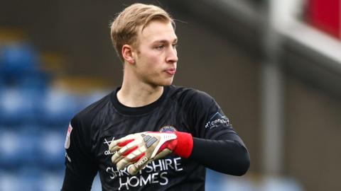 Matthew Cox in action for Shrewsbury
