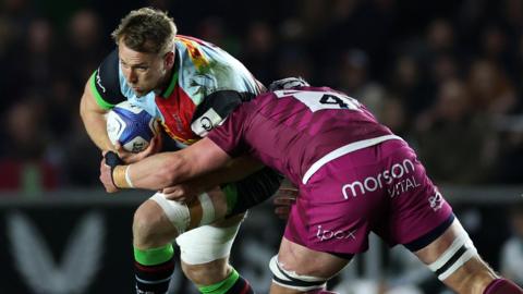 Harlequins v Sale match action