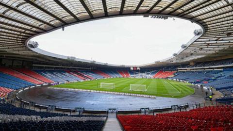 A general view of Hampden Park