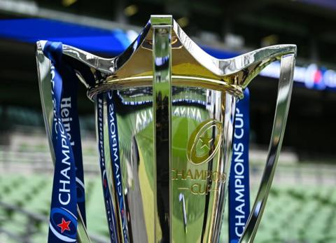 The Champions Cup trophy