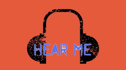 'Hear Me' BBC Young Reporter podcast logo
