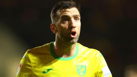 Norwich City defender Shane Duffy