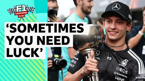 Mercedes F1 driver Kimi Antonelli