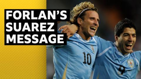 Diego Forlan & Luis Suarez