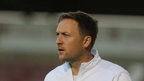 Close-up of Andy Parslow