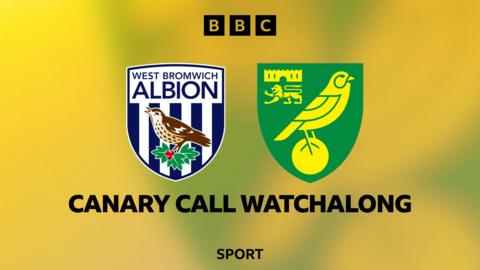 WBA v Norwich graphic