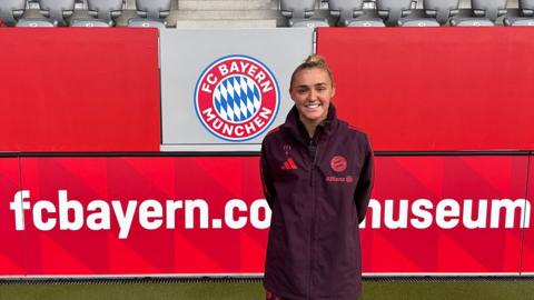 FC Bayern Munich and England midfielder midfielder Georgia Stanway