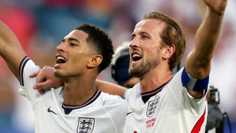Jude Bellingham and Harry Kane