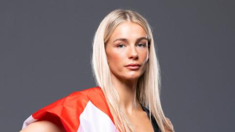 Sammy-Jo Luxton before her fight against Gemma Auld