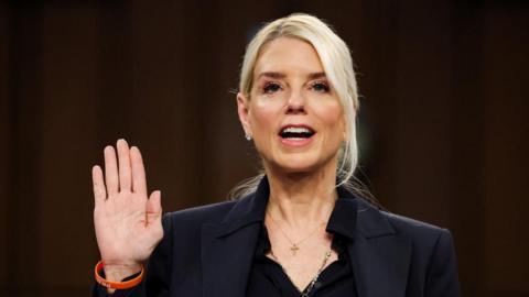Image shows Pam Bondi