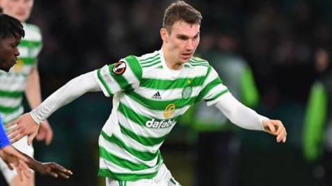 New Northampton Town signing Liam Shaw in action for former club Celtic