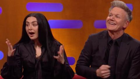 Chalie XCX and Gordon Ramsay