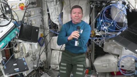 Dr Mike Barratt on the International Space Station
