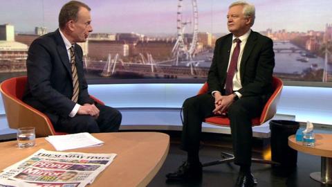 David Davis and Andrew Marr