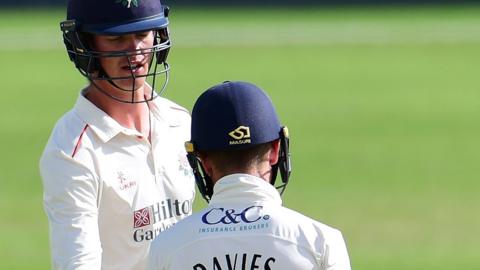 Keaton Jennings Alex Davies