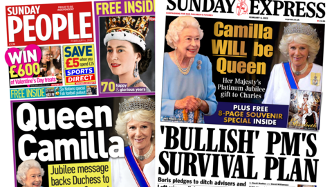 Sunday People and Sunday Express